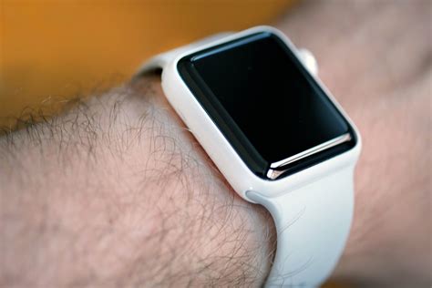 white ceramic apple watch